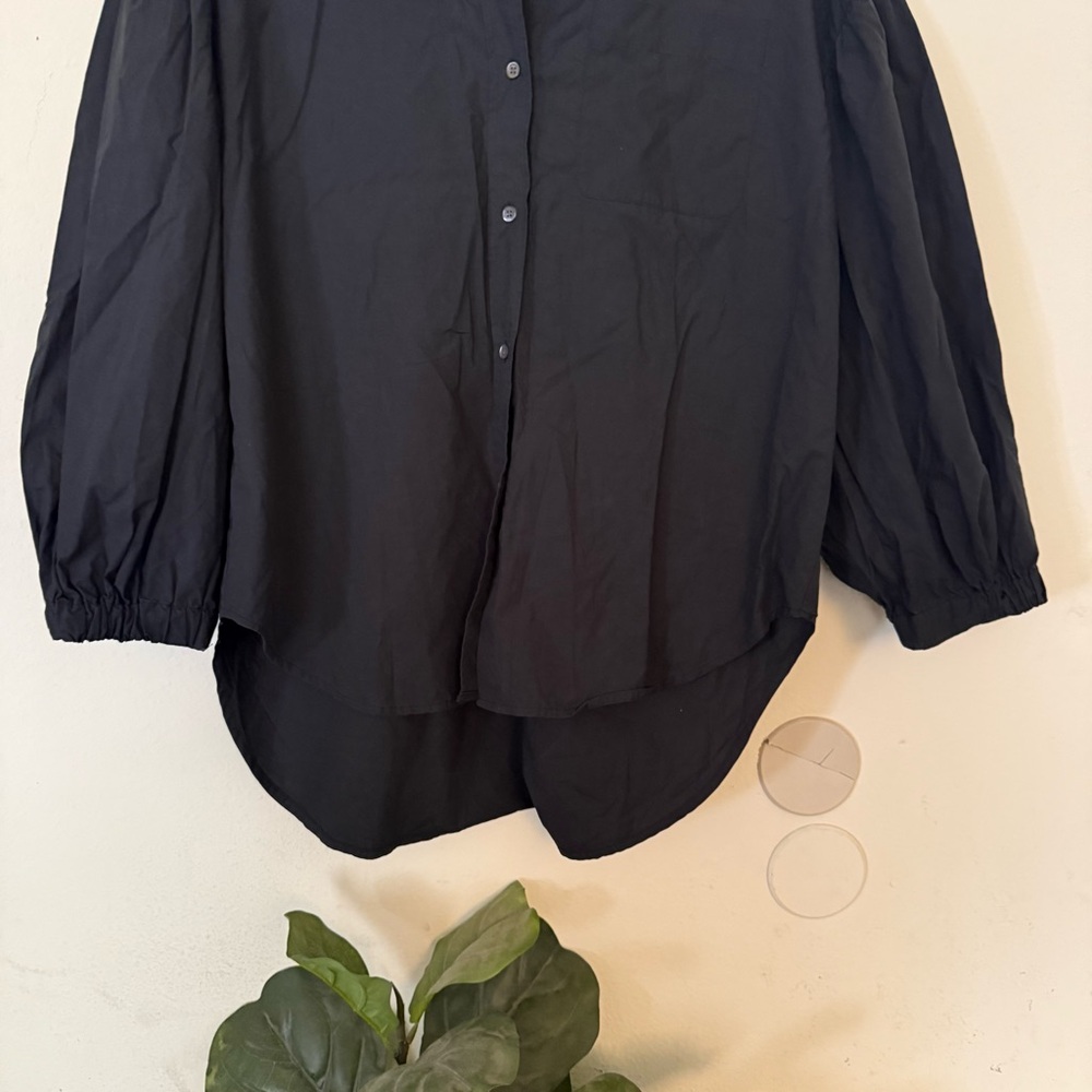 Tails puff sleeve button down - Picture 4 of 4